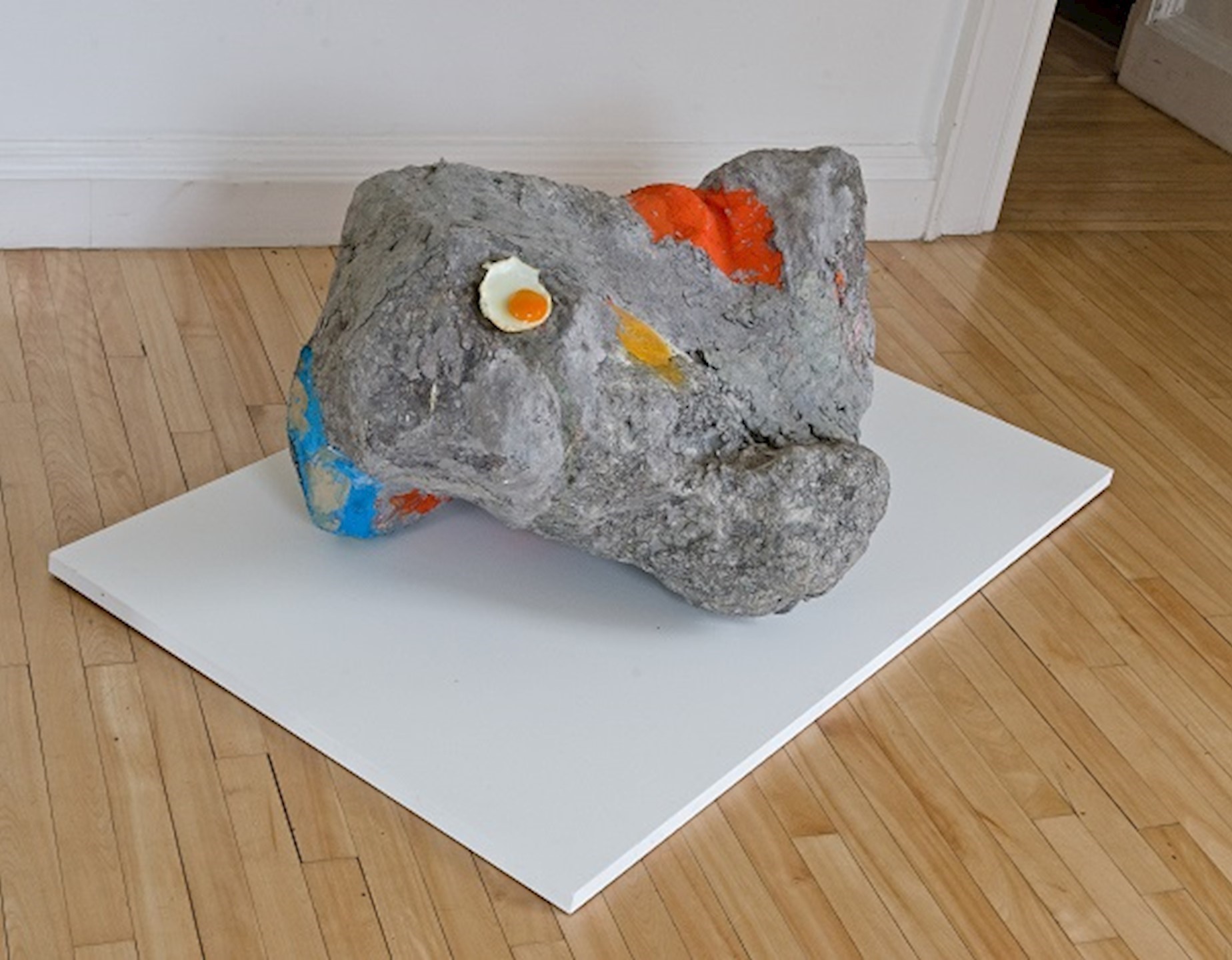 Untitled – Not Finished, 2012.Sarah Lucas and Franz West: Mostly West, Inverleith House, Royal Botanic Gardens, Edinburgh, 2013. Images by Michael Wolchover