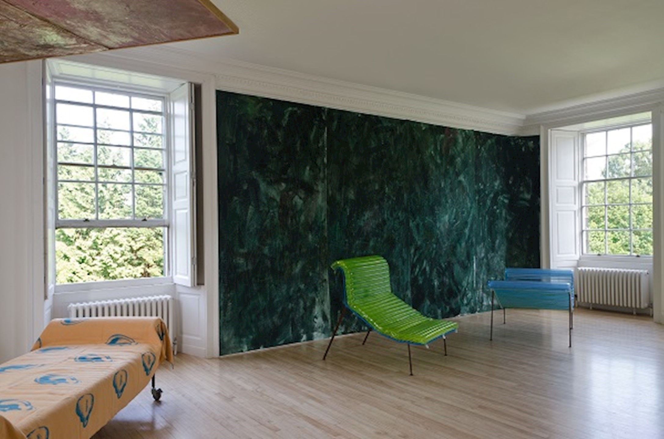 Installation view, Franz West: Mostly West, Inverleith House, Royal Botanic Gardens, Edinburgh, 2013. Images by Michael Wolchover