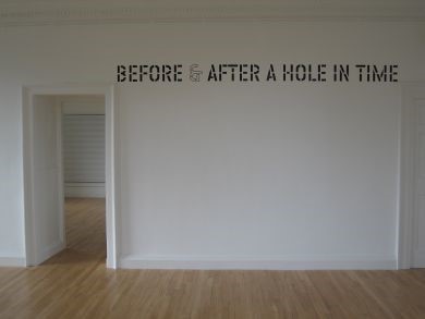 Lawrence Weiner / Evergreen